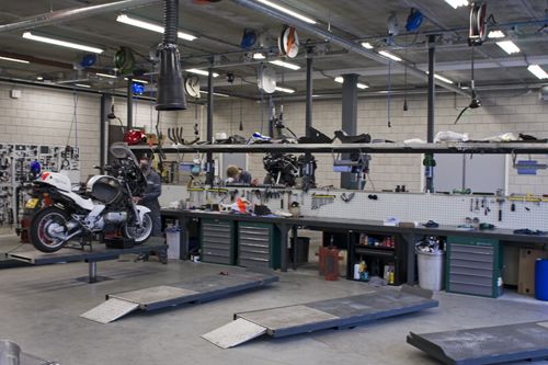 Werkplaats Motorplaza Gronningen